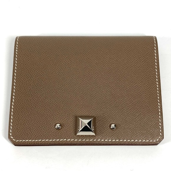HERMES Hermes Medor Card Holder Business Case Pass Case/Card Leather Men's Wo...